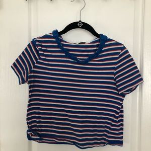 Zara t-shirt with frills